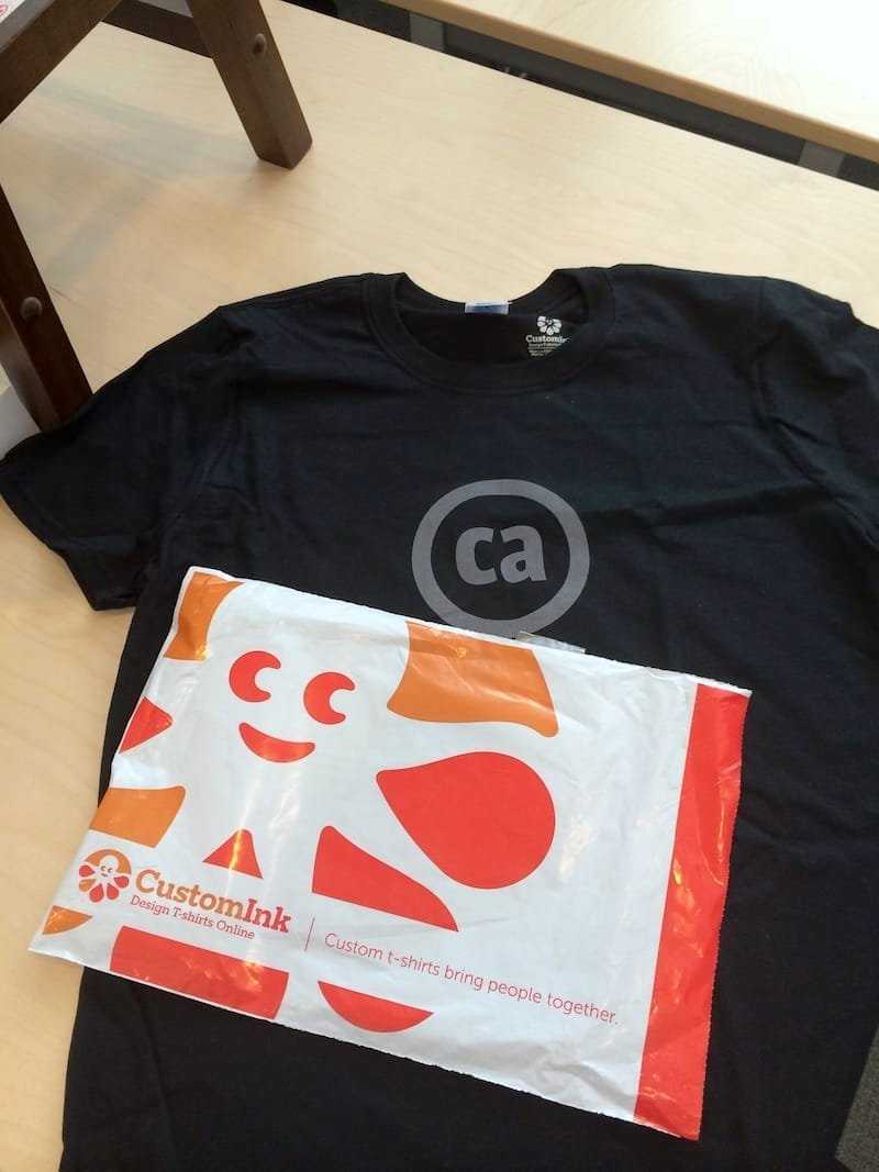 My second ‘CA’ logo t-shirt