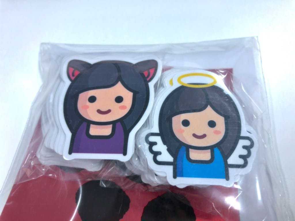 Elisha’s avatar stickers, from StickerHD