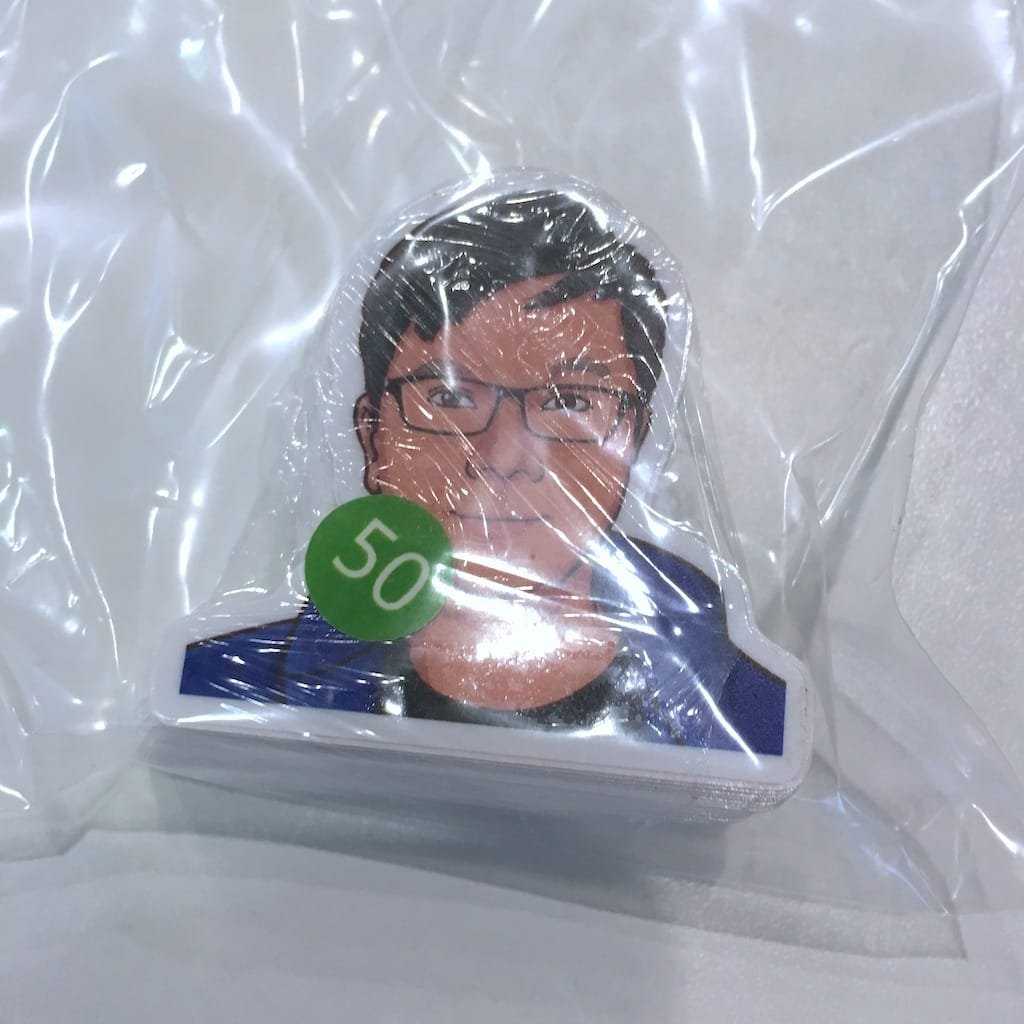 Sau Sheong’s avatar stickers, from StickerHD