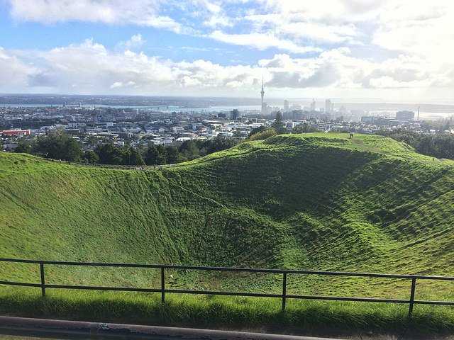 Mount Eden in Auckland