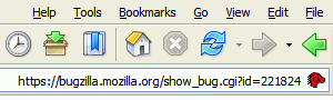right-to-left interface of Mozilla Firefox