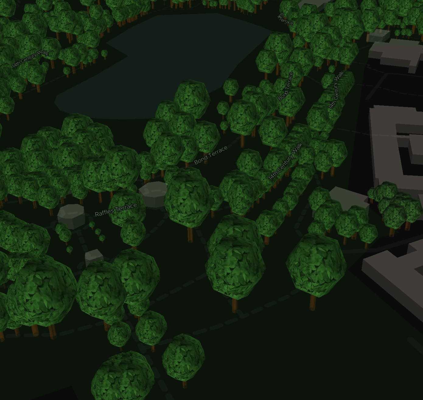 ExploreTrees.SG 3D realistic trees — tree crowns with less vertices